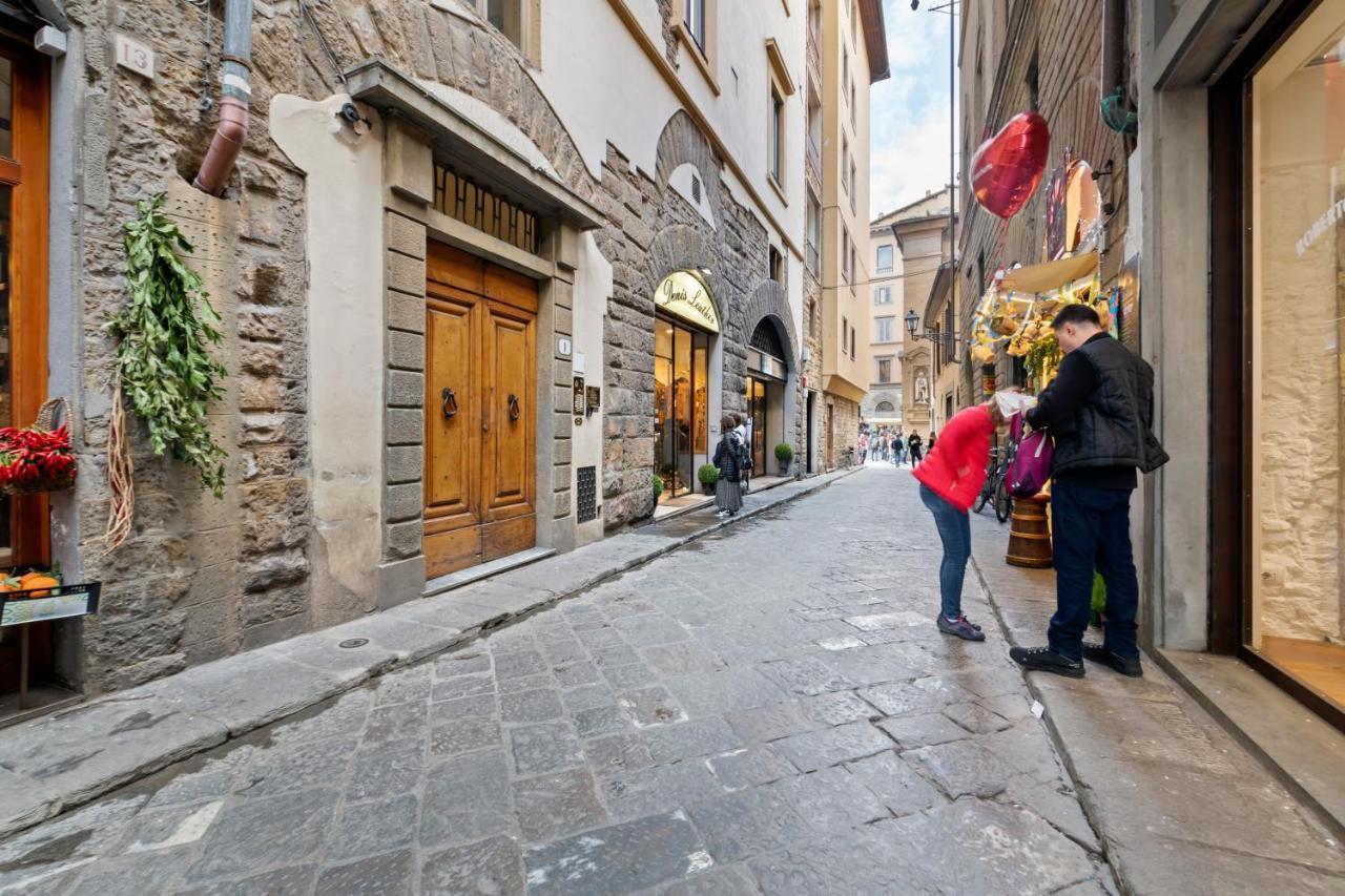 Ferienwohnung La Loggia Della Signoria Charming Loft Florenz Exterior foto